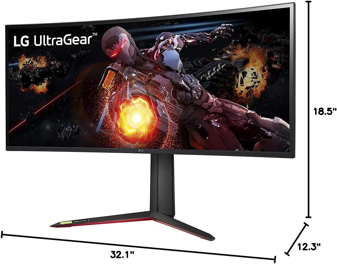 LG E2LG34GP950GB 34-Inch UltraGear QHD Curved Gaming Monitor 2-Pack