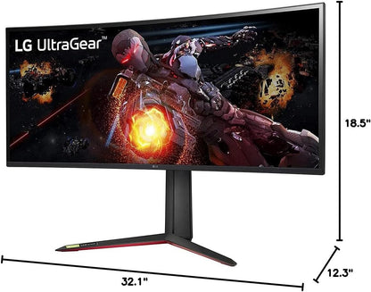 LG E2LG34GP950GB 34-Inch UltraGear QHD Curved Gaming Monitor 2-Pack