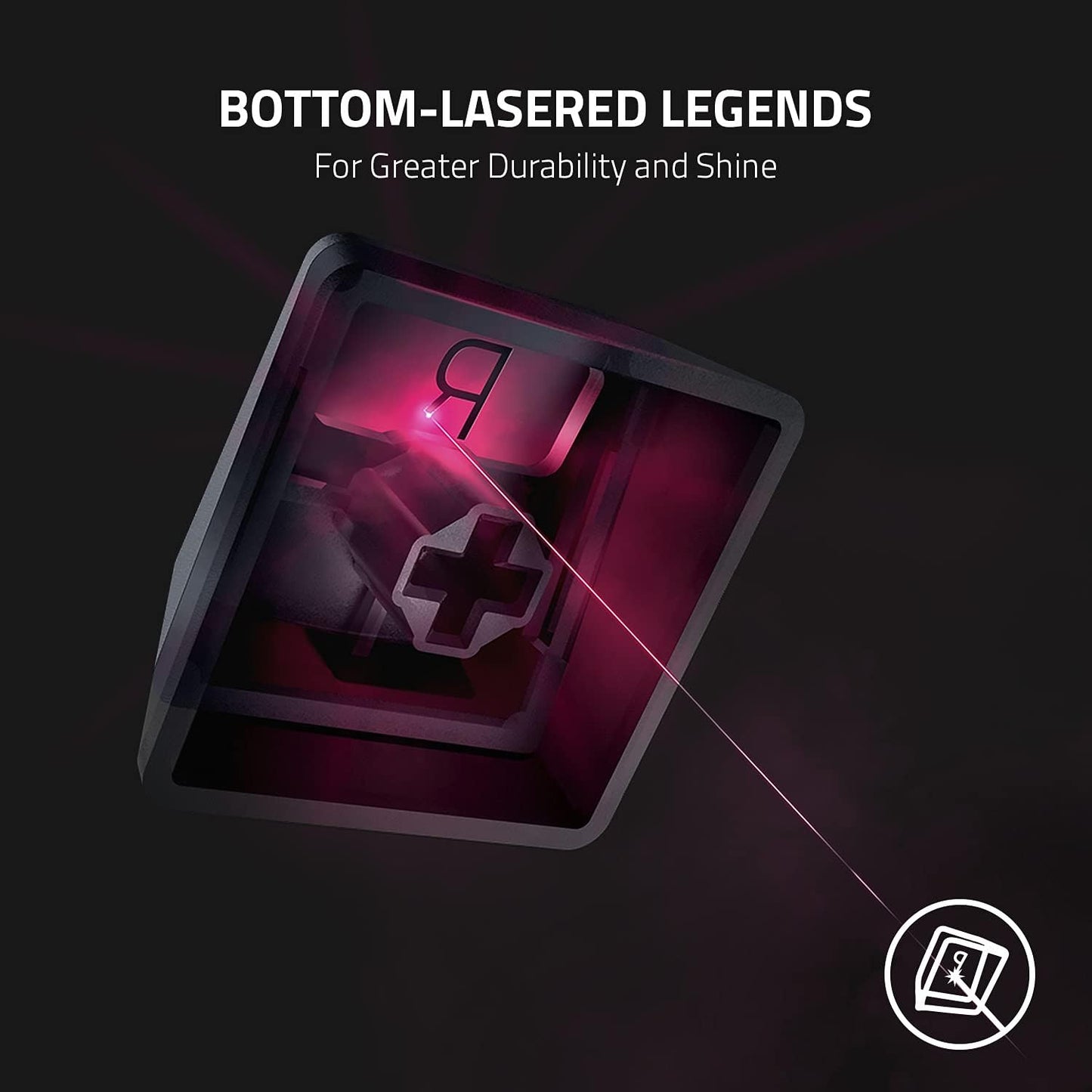 Razer RC21-01740100-R3M1 Phantom Black Keycap Set