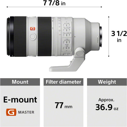 Sony SEL70200GM2 FE 70-200mm F2.8 GM OSS II Lens