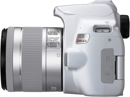 Canon 3457C001 EOS Rebel SL3 White DSLR Camera Kit