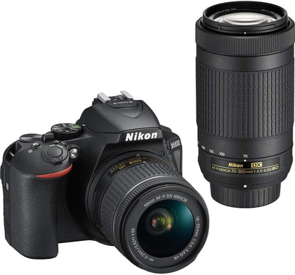 Nikon 1580 D5600 DSLR 18-55mm 70-300mm Lens Kit