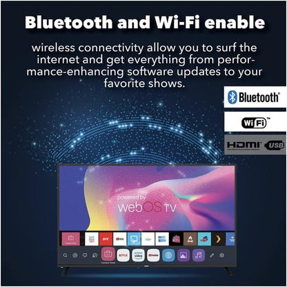 RCA RWOSU5549 55-Inch Smart 4K UHD webOS TV