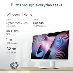 ASUS VM670 27-Inch Touchscreen Copilot+ All-in-One Desktop