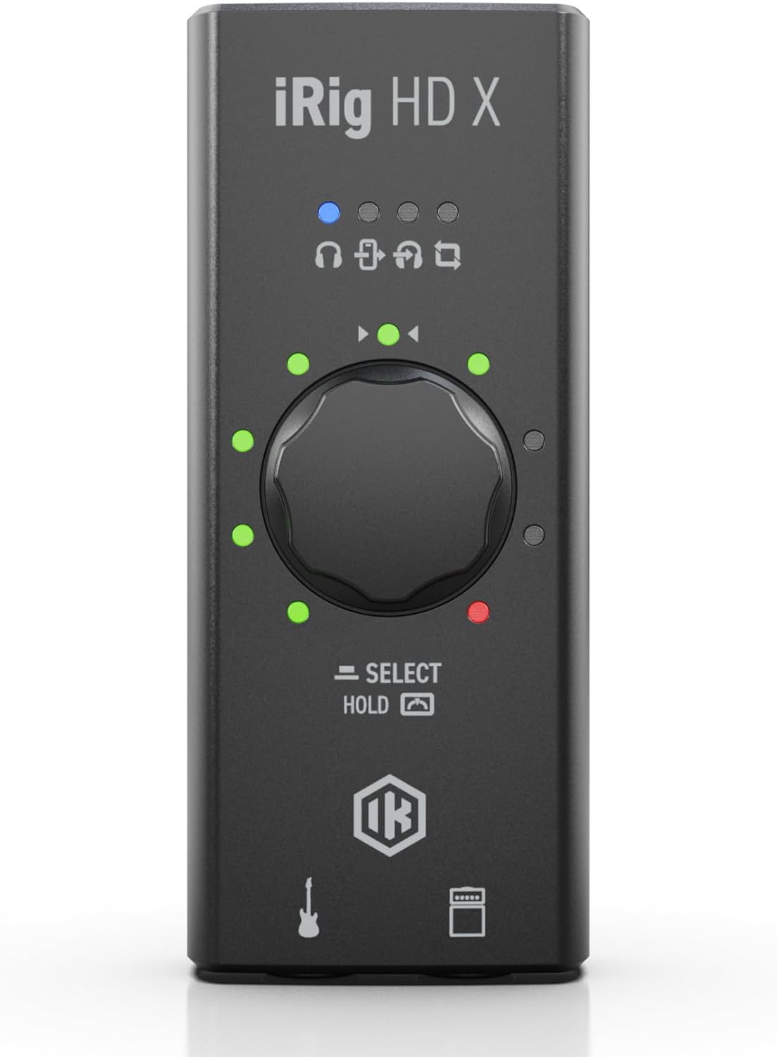 IK Multimedia IP-IRIG-HDX-IN Guitar Audio Interface: 96 kHz, iPhone/iPad/PC