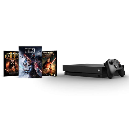 Microsoft Xbox One X 1TB Star Wars Bundle (Renewed)