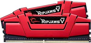G.Skill F4-3200C14D-16GVR Ripjaws V: 16GB (2x8GB) DDR4 3200MHz Red