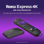 Roku 3942RA2 Express 4K Pro Streaming Device