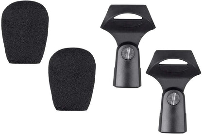 Monoprice 600007 Stage Right Drum Mic Kit: 7-Piece, XLR, Case Included
