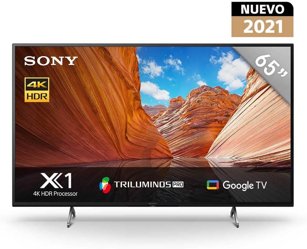 Sony X80J 65" 4K Ultra HD LED Smart Google TV Renewed