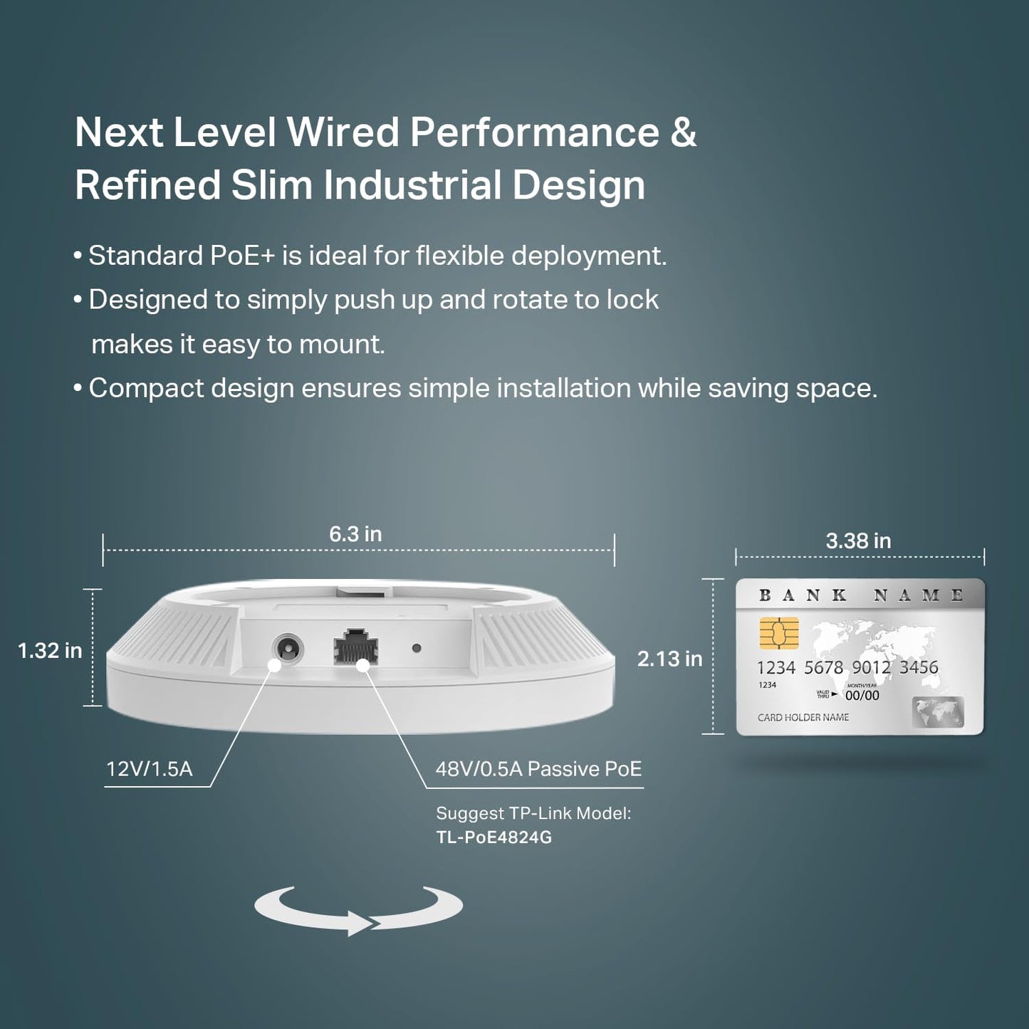 TP-Link EAP610 V2 AX1800 Wireless Business Access Point