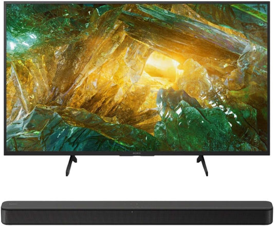 Sony XBR 43X800H 43" 4K TV Soundbar Bundle
