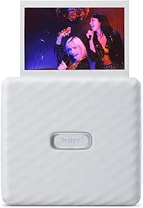 Fujifilm 16719550 Instax Link Wide Ash White Printer