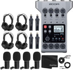 Zoom ZMP4K5 PodTrak P4 Podcast Recording Kit