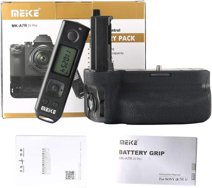 Meike MK-A7R IV Pro Battery Grip for Sony A7R IV, A7IV, A9II