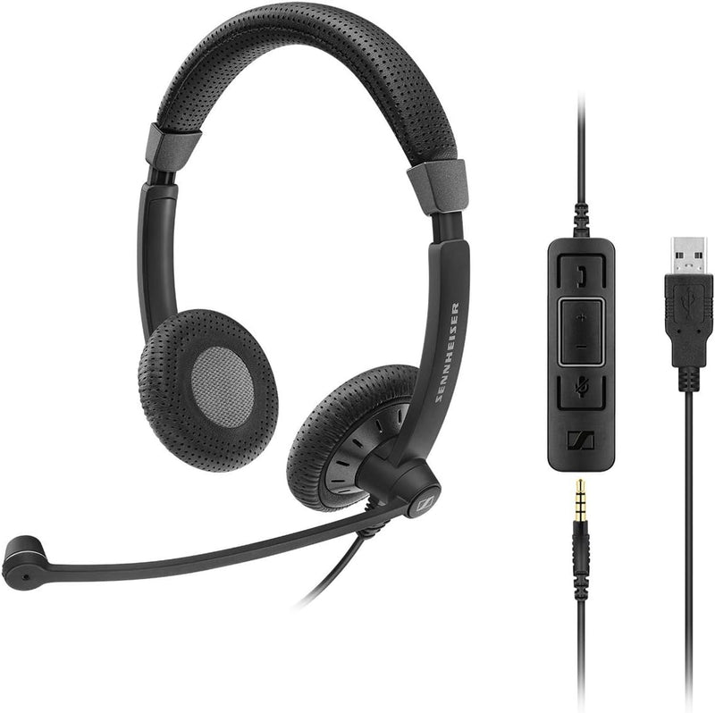 Sennheiser 615104277410 SC 75 USB CTRL Business Headset — main product image