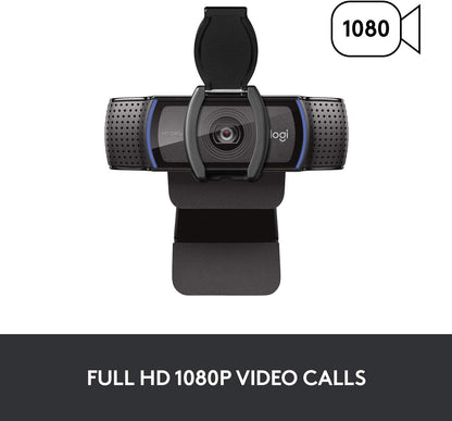 Logitech 655 C920S Pro HD Webcam (Renewed)