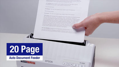 Epson B11B270202 RapidReceipt RR-400W Wireless Receipt Scanner