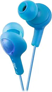 JVC HAFX5A Gumy Plus - Blue In-Ear Headphones