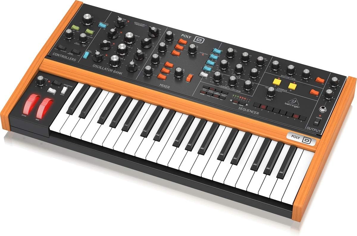 Behringer POLY D Polyphonic Analog Synthesizer w/Sequencer