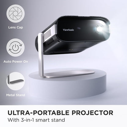 ViewSonic M1X Portable LED Projector Smart Stand