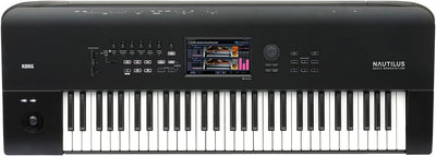 Korg NAUTILUS61 Workstation Keyboard Black Synth