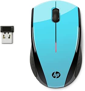 HP K5D27AA#ABB X3000 Blue Wireless Mouse — main product image