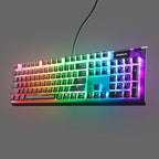 SteelSeries 60200 PRISMCAPS Pudding-Style Keycaps Black