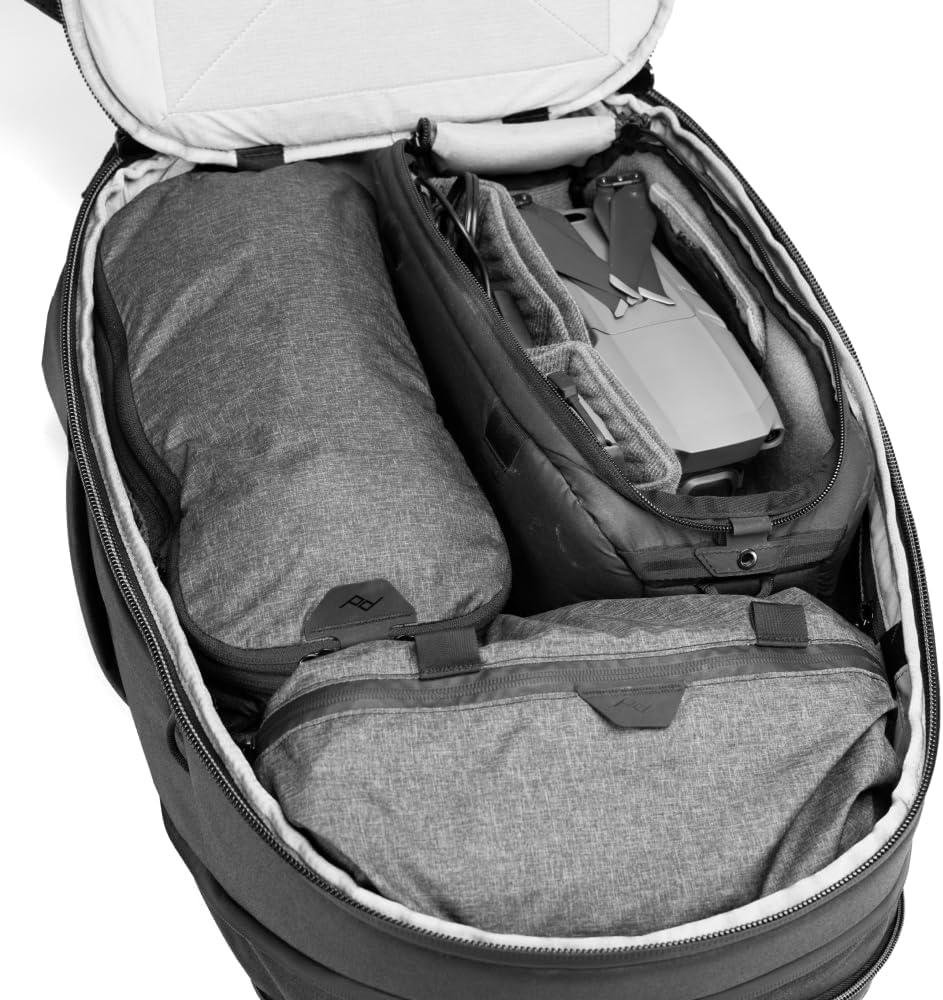 Peak Design BTR-30-BK-2 Travel Backpack: 30L, Black