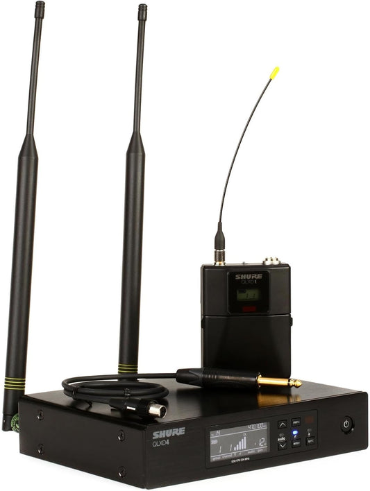 Shure QLXD14-G50 Wireless Instrument System with WA305 Cable