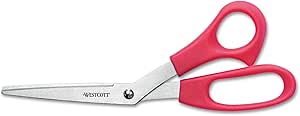 Westcott 10703 All Purpose Bent Scissor 8"