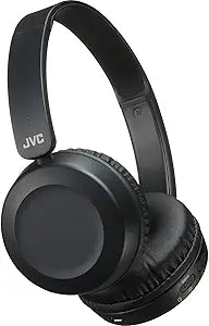 JVC HAS31BTB Foldable Bluetooth On-Ear Headphones Black — main product image