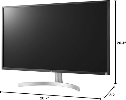 LG 32UL500-W 32-Inch 4K UHD Monitor HDR