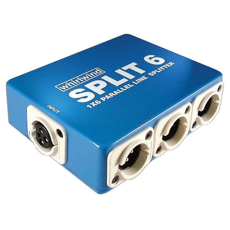 Whirlwind SPLIT6 XLR Line Level Splitter — main product image