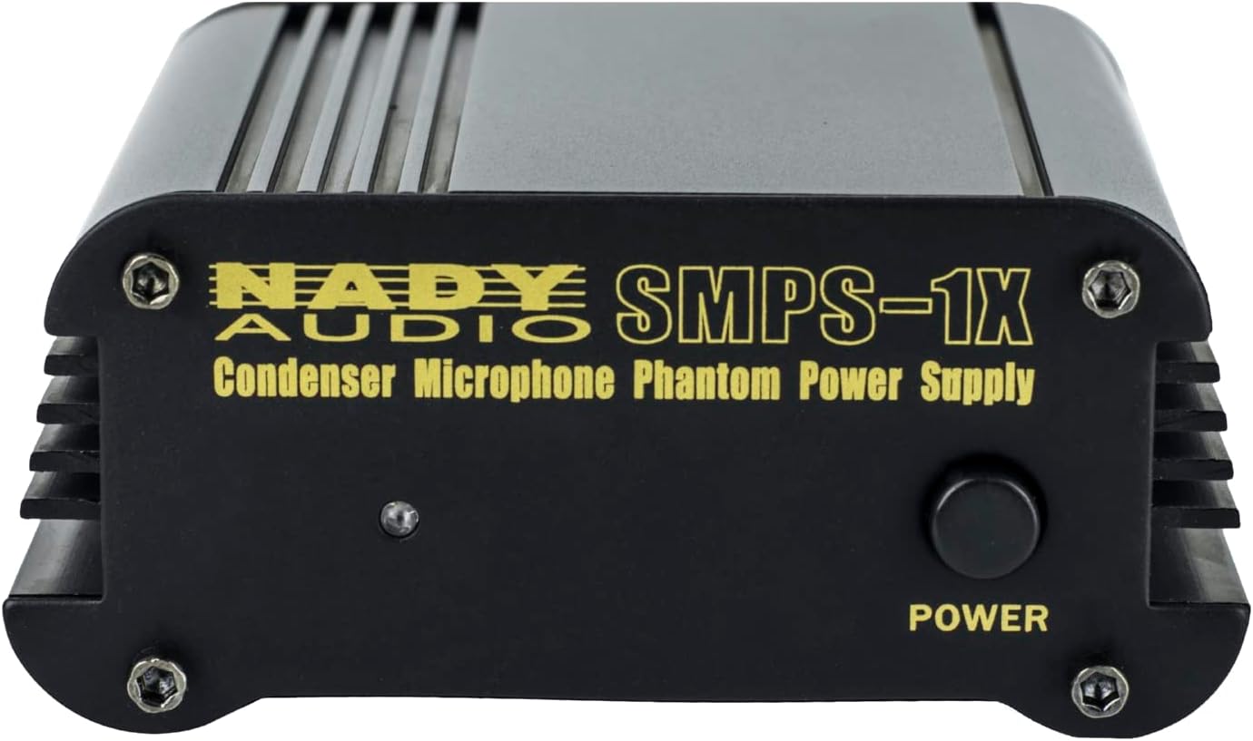 Nady SMPS1X 48V Phantom Power Supply Condenser Microphones