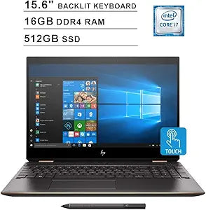 HP 2020 Spectre x360 15.6" 4K Touchscreen 2-in-1 Laptop