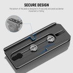 Neewer QR5 Quick Release Plate 2-Pack 501PL