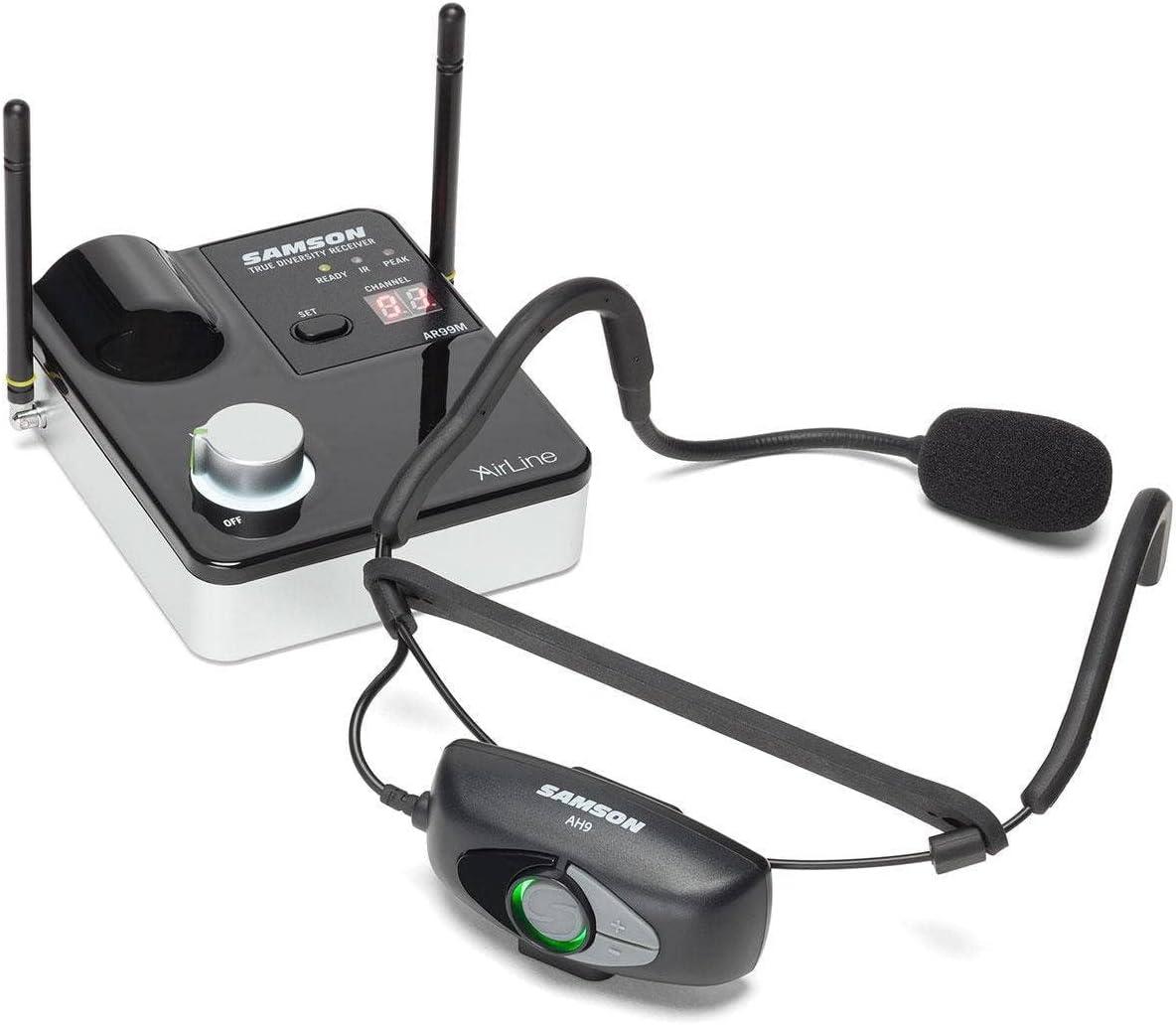 Samson D-Band Airline 99m Fitness Headset System Wireless Microphone