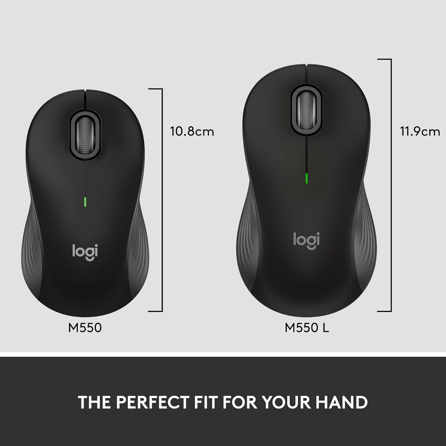 Logitech 910-007238 Signature M550L Wireless Mouse - Black