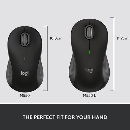 Logitech 910-007238 Signature M550L Wireless Mouse - Black