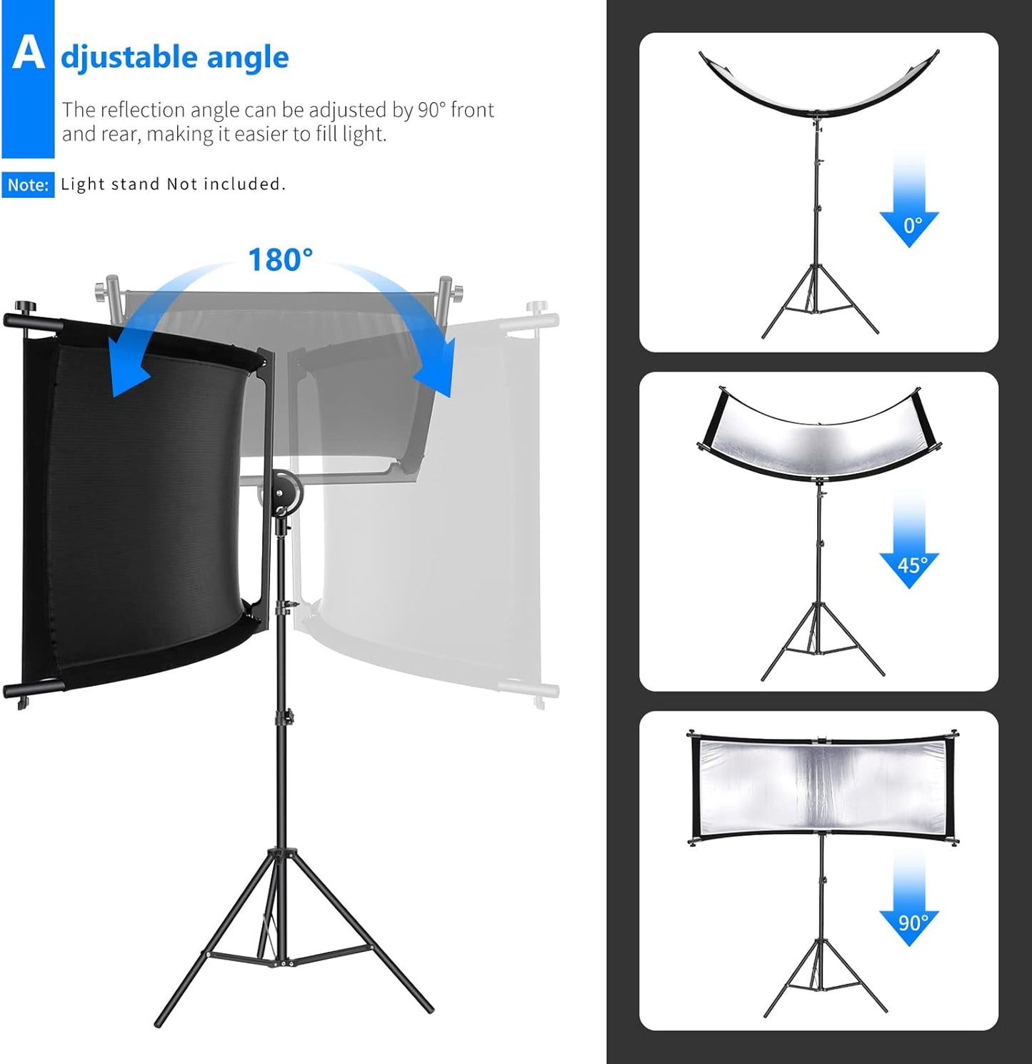Neewer 10099679 Clamshell Photography Light Reflector