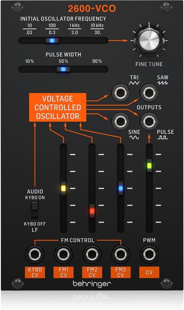 Behringer 000-E5N00-00010 2600 VCO Eurorack Module