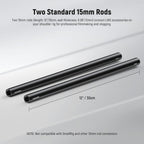 Neewer 10104676 15mm Rods 12