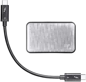 Monoprice 133387 Thunderbolt 3 Dual DisplayPort Adapter — main product image
