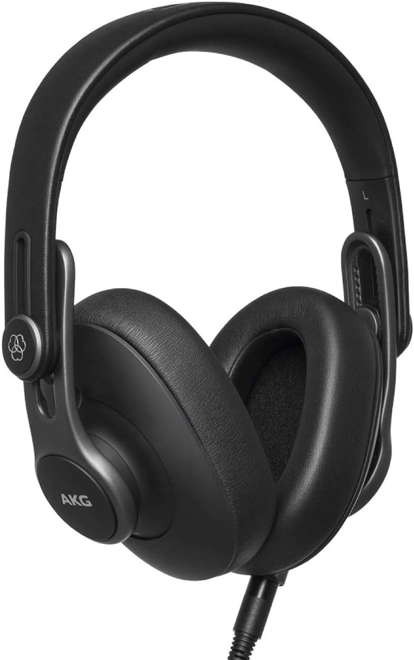 AKG K371 Pro Audio Over-Ear Studio Headphones (Renewed)