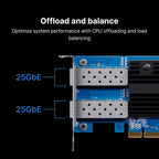 Synology E25G30-F2 2-Port 25GbE SFP28 PCIe Network Adapter