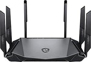 MSI RADIX AX6600 WiFi 6 Tri-Band Gaming Router — main product image