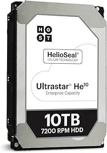 Hitachi 0F27607 Ultrastar HE10 10TB 7200RPM SATA HDD — main product image