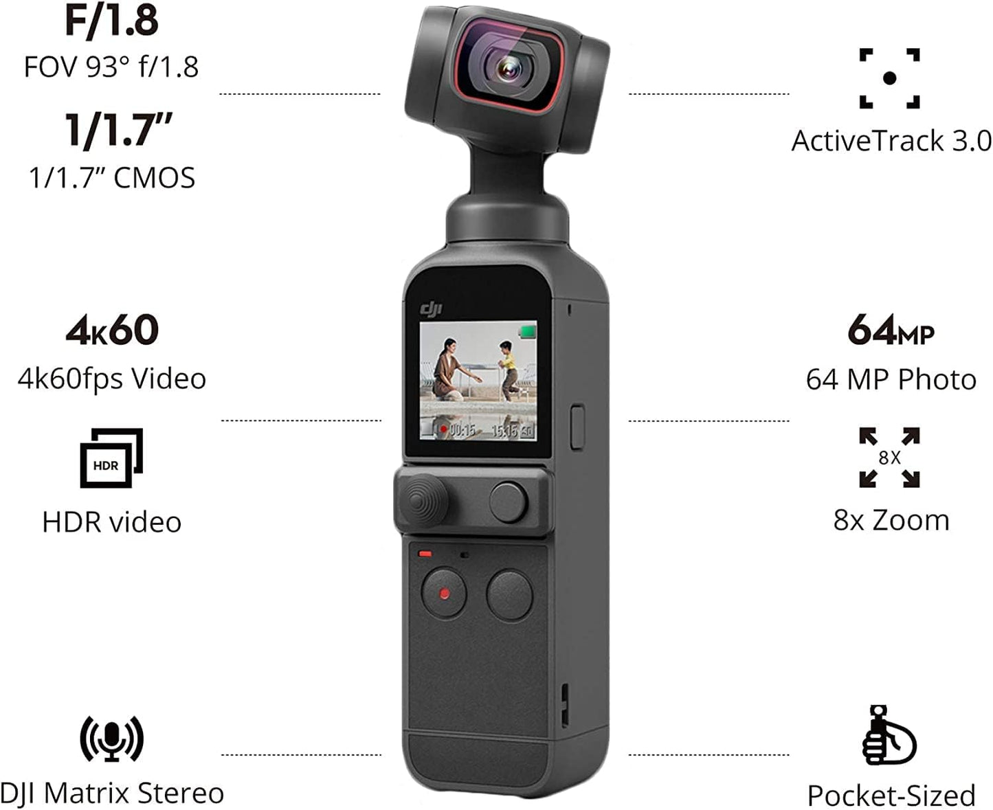 DJI CP.OS.00000121.01-cr Pocket 2 Creator Combo Renewed