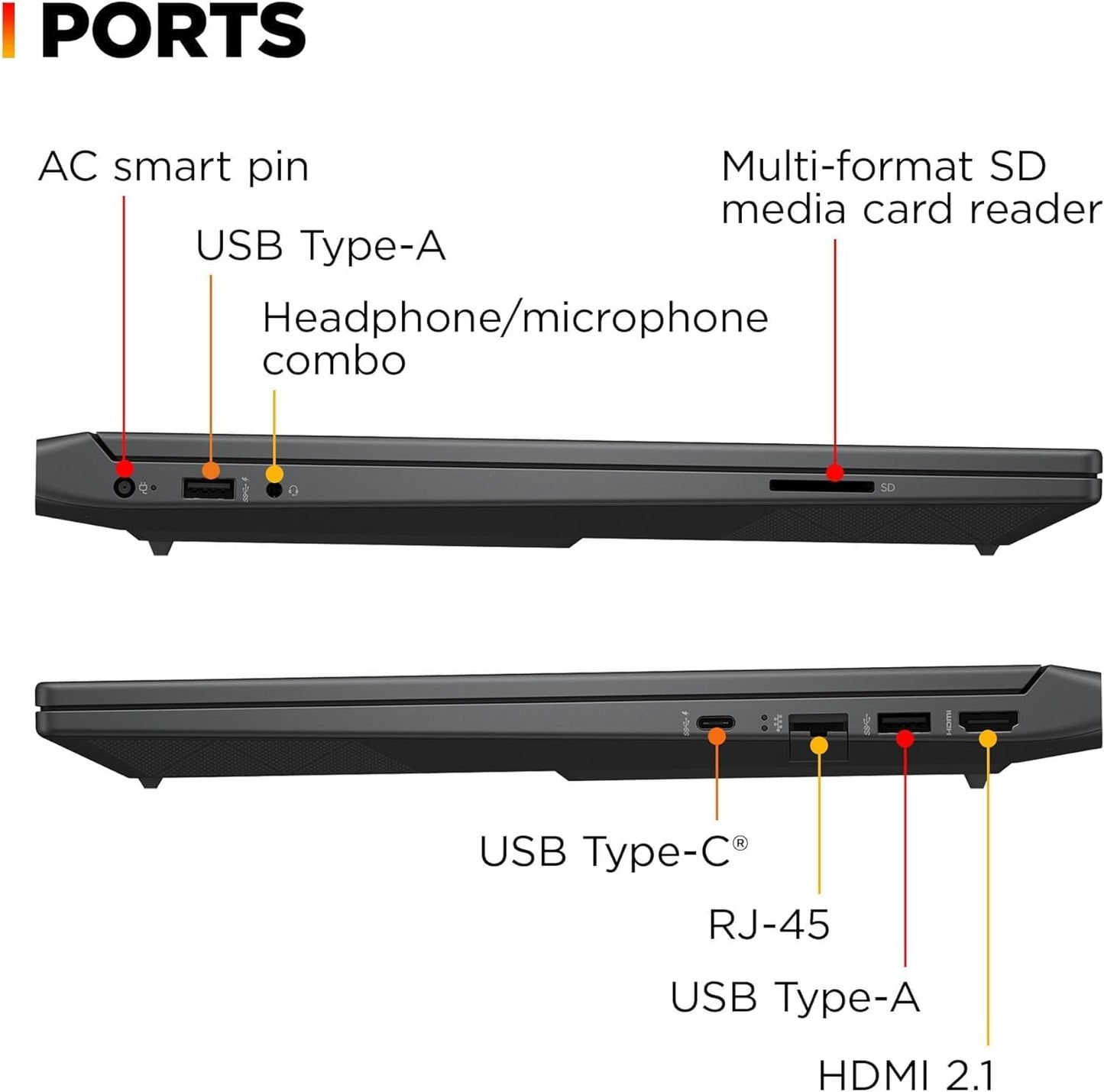 HP Victus Gaming Laptop 15.6" FHD 144Hz, RTX 3050